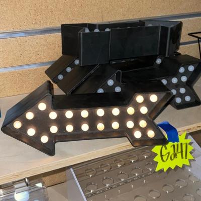 G247-Battery Operated light up arrows