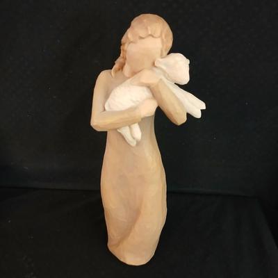 Large Willow Tree angel - Demdaco 2002 Susan Lordi "Peace On Earth"