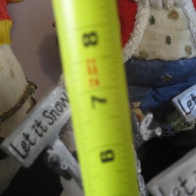 Snowmen & Santa Figurines