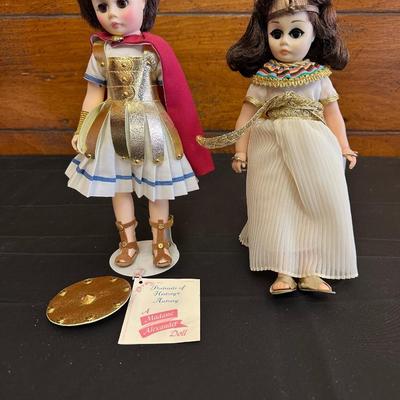 Madame Alexander Cleopatra & Zeus Dolls