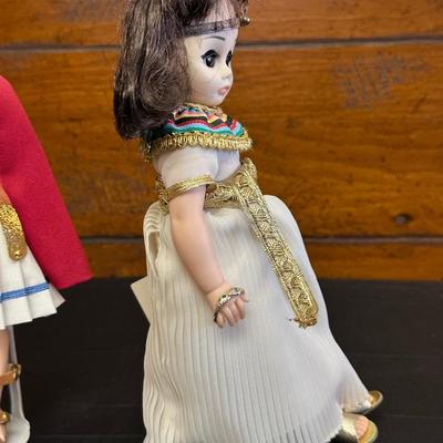 Madame Alexander Cleopatra & Zeus Dolls