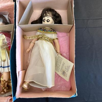 Madame Alexander Cleopatra & Zeus Dolls