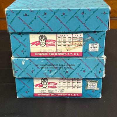 Madame Alexander Cleopatra & Zeus Dolls