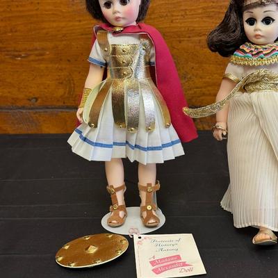 Madame Alexander Cleopatra & Zeus Dolls