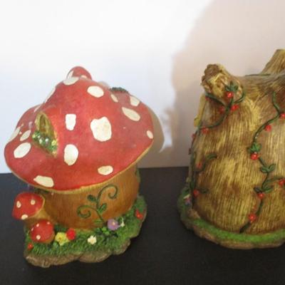 Resin Fairy Garden Houses