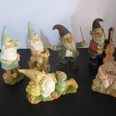 Resin Dwarf Figurines