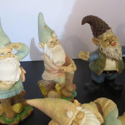 Resin Dwarf Figurines