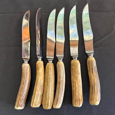 Bridalane Stainless Sheffield Knives & Small Sterling Silver Plate