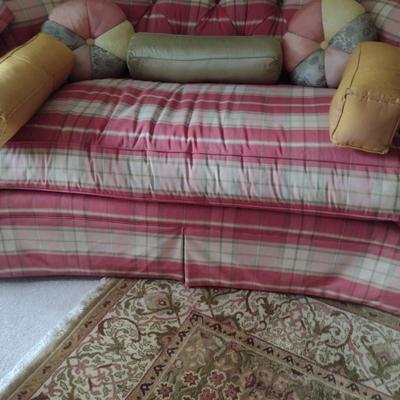 Upholstered Ethan Allen Loveseat- Approx 68" Long