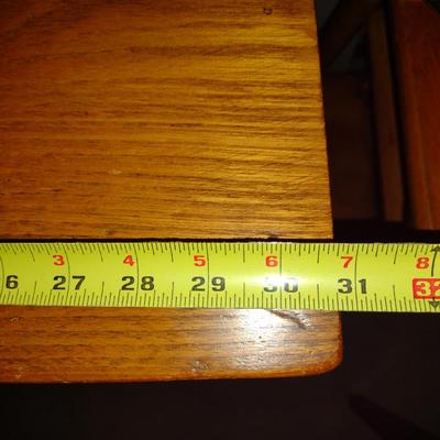 Vintage Wooden Wash Stand with Towel Rack- Approx 31" Wide