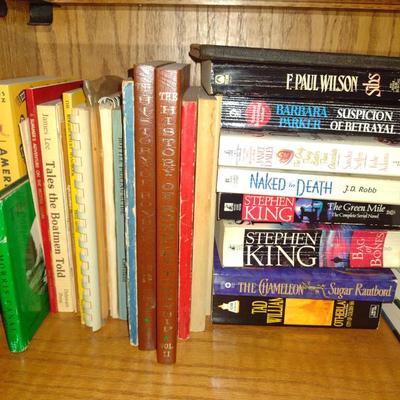 Collection of Books- Assorted Genres