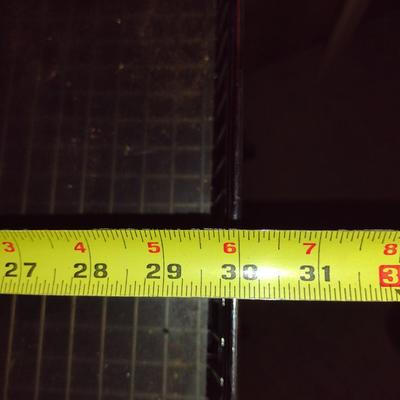 Rolling NSF Rated Commercial Metal Three Tier Cart- Approx 18" x 30" x 32 1/2" Tall (Choice A)