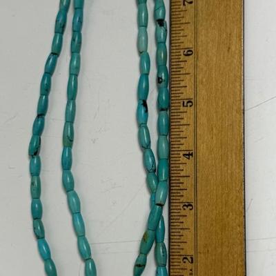Vintage Beaded Turquoise Necklace