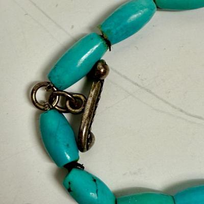 Vintage Beaded Turquoise Necklace