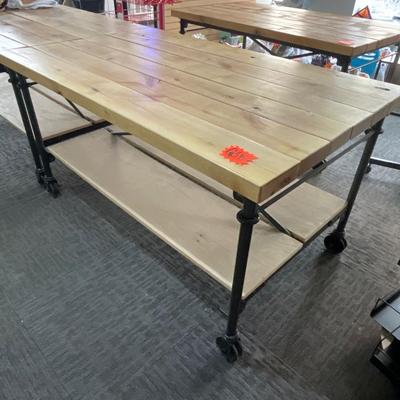 G315-Large Table on Wheels