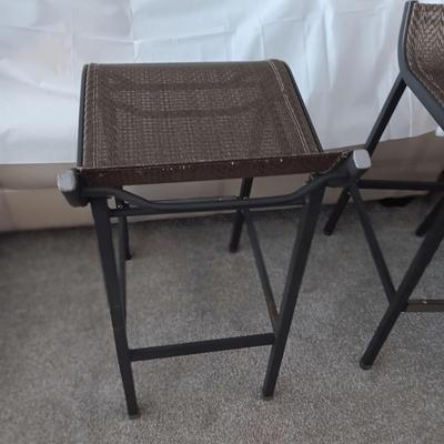 2 INDOOR OR OUTDOOR BAR STOOLS