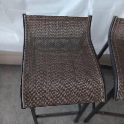 2 INDOOR OR OUTDOOR BAR STOOLS