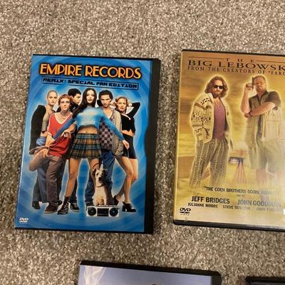 DVD’S - THE MAN WHO KNEW YOU LITTLE, FRED CLAUS, EMPIRE RECORDS, THE BIG LEBOWSKI AND MORE!