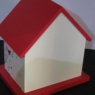 Cardinal Nesting Bird House Decorations