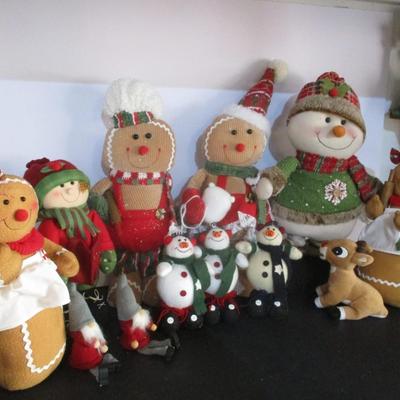 Collection Of Gingerbread Snowmen Kids Mixed Material