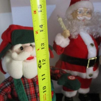 Animated Santa's & Mrs Claus