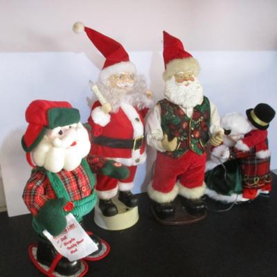 Animated Santa's & Mrs Claus