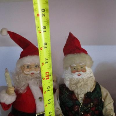 Animated Santa's & Mrs Claus