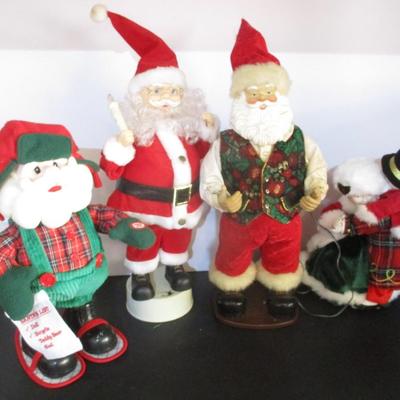 Animated Santa's & Mrs Claus