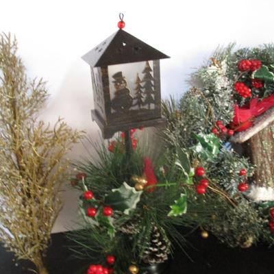 Christmas Tabletop Decorations Birdhouses #2