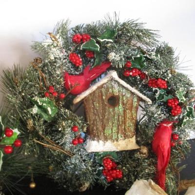 Christmas Tabletop Decorations Birdhouses #2