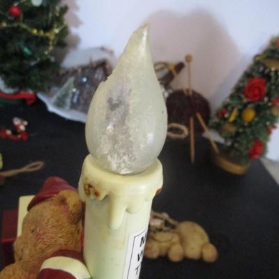 Christmas Tabletop Decorations Ornaments Wreaths Trees #3