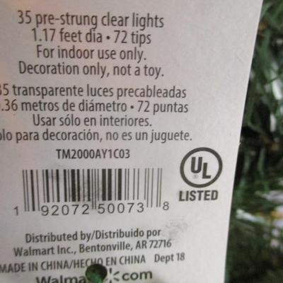 5 - 24" Pre-Lit Trees Table Top #6
