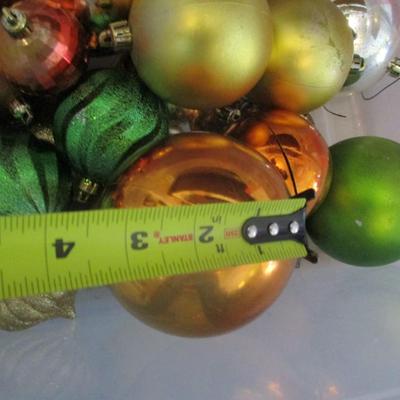 Assortment Of Vintage Christmas Ornaments