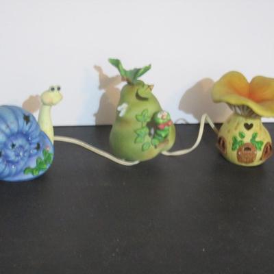 Lighted Garden Decor