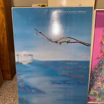 ENCHANTED SEASONS COLLECTION, LIMITED EDITION, SPRING BOUQUET BARBIE