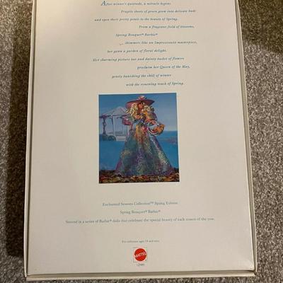 ENCHANTED SEASONS COLLECTION, LIMITED EDITION, SPRING BOUQUET BARBIE