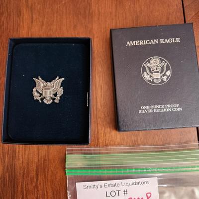 American Eagle Proof Silver Bullion Coin OGP & COA 2000 P