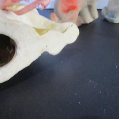 Vintage Paper Mache Easter Bunny Rabbits