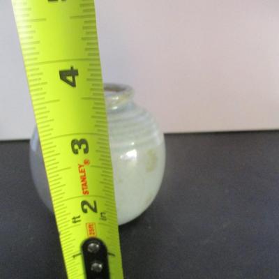 11 - Terracotta Small Round Vases