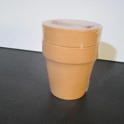 20 - 3 1/2" Clay Pots