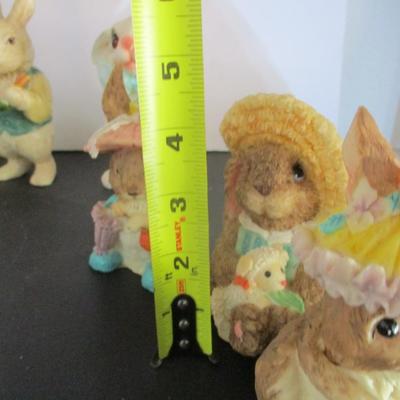 Easter Bunny Figurines