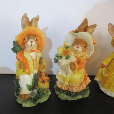 Easter Bunny Figurines
