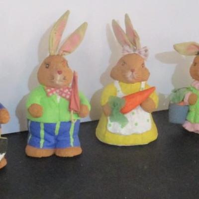 Easter Bunny Figurines