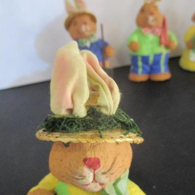 Easter Bunny Figurines
