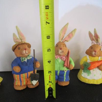 Easter Bunny Figurines