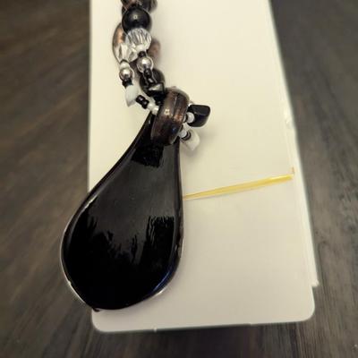Glass Pendant Necklace
