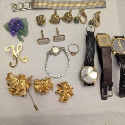 Jewelry Watches Avon Lorus Cuff Links Lapel Pins