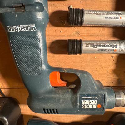 Black & Decker power tool lot