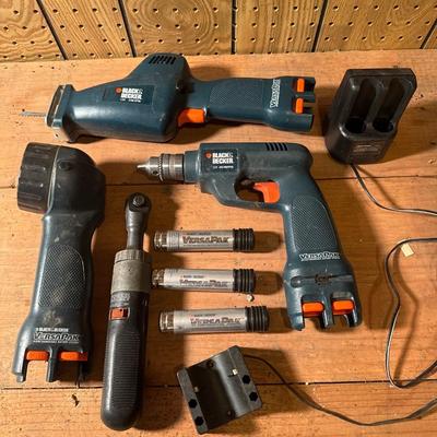 Black & Decker power tool lot
