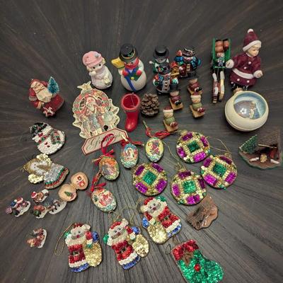 Vintage Christmas Decorations Ornaments
